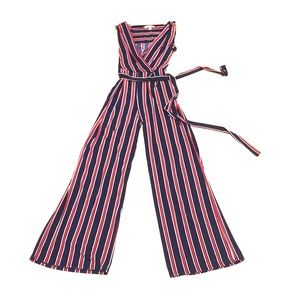 Red, white, and blue jumpsuit